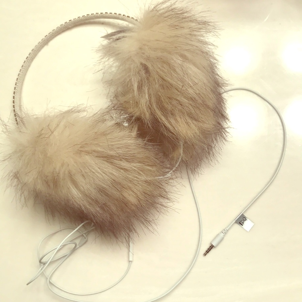 Juicy Couture earmuff headphones